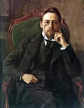 TOP ART painting #100% handpainted work -Russian playwright short-story writer Anton Chekhov portrait oil painting on canvas
TOP ART painting #100% handpainted work -Russian playwright short-story writer Anton Chekhov portrait oil painting on canvas
