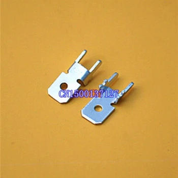 100pcs 6.3 Inserts Plug Spring Terminal PCB Solder lug type thickness 0.8 two legs,250 type PCB welding sheet
100pcs 6.3 Inserts Plug Spring Terminal PCB Solder lug type thickness 0.8 two legs,250 type PCB welding sheet