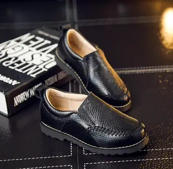 Genuine Leather Student sneakers 2019 autumn new boy's leisure shoes non-slip children's sneakers Children Wedding Dress Shoes
Genuine Leather Student sneakers 2019 autumn new boy's leisure shoes non-slip children's sneakers Children Wedding Dress Shoes