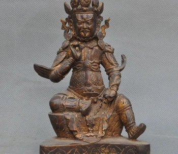 7"Old Tibet Buddhism Bronze Mahakala Yellewo Jambhala Mammon God Buddha Statue A
7"Old Tibet Buddhism Bronze Mahakala Yellewo Jambhala Mammon God Buddha Statue A