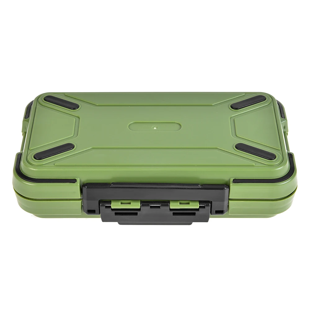 Portable Waterproof Fly Fishing Lure Bait Large Water Resistence Storage Box Case Container Fishing Tackle Box Army Green
Portable Waterproof Fly Fishing Lure Bait Large Water Resistence Storage Box Case Container Fishing Tackle Box Army Green