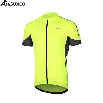 ARSUXEO Men's Outdoor Sports Short Sleeve Cycling Jersey Mountain Bike Bicycle Shirt Full Zipper Quick Dry Mtb Jersey Ciclismo
ARSUXEO Men's Outdoor Sports Short Sleeve Cycling Jersey Mountain Bike Bicycle Shirt Full Zipper Quick Dry Mtb Jersey Ciclismo