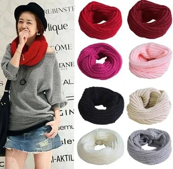 Womens Winter Soft Warm Knit Neck Circle Wool Blend Cowl Snood Long Scarf Shawl Wrap Ring 2072
Womens Winter Soft Warm Knit Neck Circle Wool Blend Cowl Snood Long Scarf Shawl Wrap Ring 2072