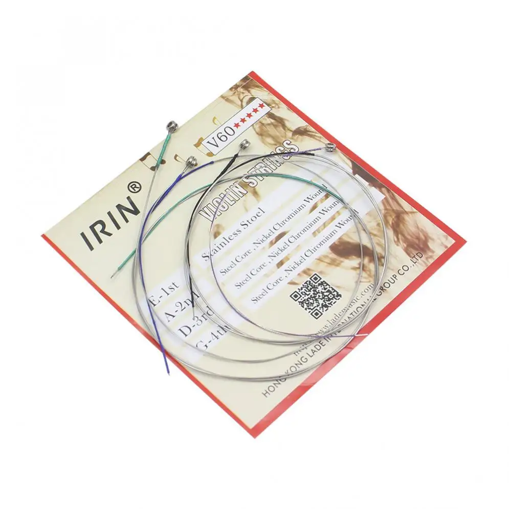 4pcs/lot Universal Violin Strings E-A-D-G Steel Core Nickel Chromium Wound Exquisite Stringed
4pcs/lot Universal Violin Strings E-A-D-G Steel Core Nickel Chromium Wound Exquisite Stringed