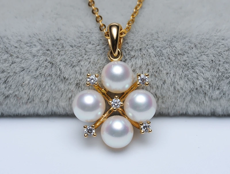 Yoshow ice Akoya seawater pearl pendant bright luster 18K genuine gold silver chain delivery
Yoshow ice Akoya seawater pearl pendant bright luster 18K genuine gold silver chain delivery