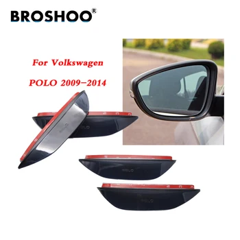 BROSHOO Car Rear View Side Mirror Sticker Rain Eyebrow Accessories For Volkswagen POLO 2009-2014 Car Styling
BROSHOO Car Rear View Side Mirror Sticker Rain Eyebrow Accessories For Volkswagen POLO 2009-2014 Car Styling