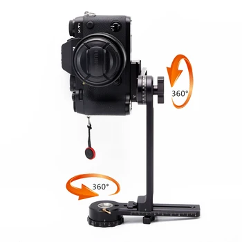 Pocket 360 Degree Panoramic Tripod Head Gimbal Bracket Kit Fit For Canon Nikon and Other DSLR Cameras Mirrorless Camera
Pocket 360 Degree Panoramic Tripod Head Gimbal Bracket Kit Fit For Canon Nikon and Other DSLR Cameras Mirrorless Camera