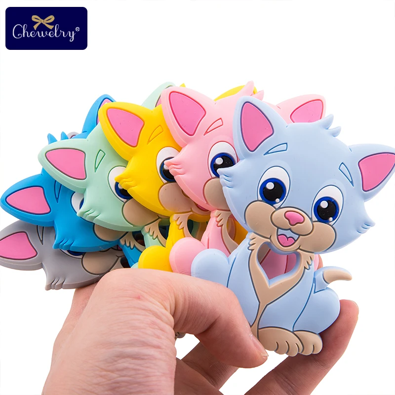 1pc Baby Silicone Teether Cat Food Grade Perle Silicone Bead Rodent Teethers DIY For Pacifier Chain Pendant Children'S Goods Toy
1pc Baby Silicone Teether Cat Food Grade Perle Silicone Bead Rodent Teethers DIY For Pacifier Chain Pendant Children'S Goods Toy