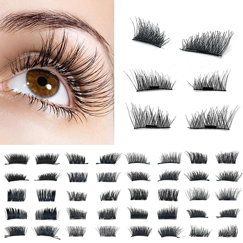 ELECOOL Ultra-thin 3D Magnetic EyeLashes Reusable False Magnet Eyelashes Extension Handmade No Glue Eye lashes Beauty Makeup
ELECOOL Ultra-thin 3D Magnetic EyeLashes Reusable False Magnet Eyelashes Extension Handmade No Glue Eye lashes Beauty Makeup