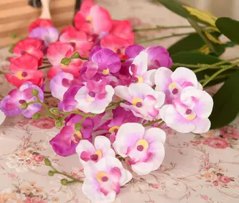 5pcs 40cm Artificial Moth orchid flowers Bridal Flower Home Wedding Decoration Centerpieces Craft
5pcs 40cm Artificial Moth orchid flowers Bridal Flower Home Wedding Decoration Centerpieces Craft