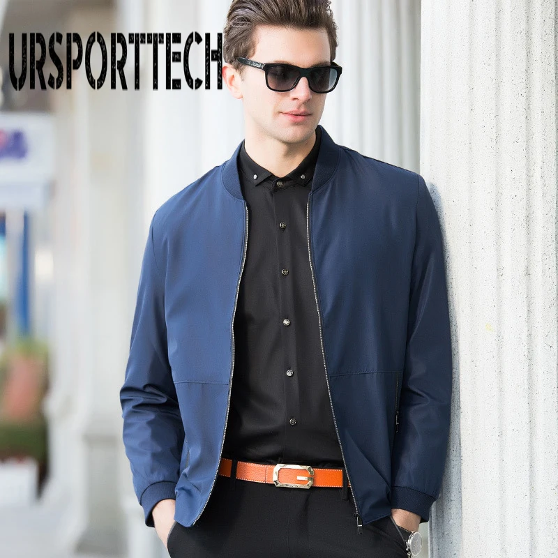 Men Bomber Jackets New Spring Autumn Fashion Solid Thin Baseball Jacket Collarless Coat Slim Outerwear Big Size 4XL Uniform
Men Bomber Jackets New Spring Autumn Fashion Solid Thin Baseball Jacket Collarless Coat Slim Outerwear Big Size 4XL Uniform