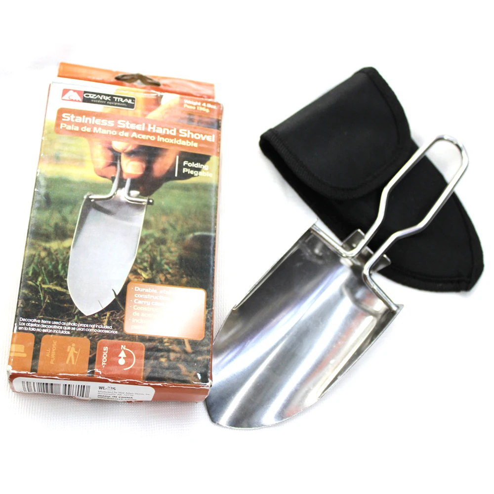 Outdoor Pala plegable Tool Military Portable Outdoor Folding Shovel Survival Spade Trowel Dibble Pick Emergency Garden Camping
Outdoor Pala plegable Tool Military Portable Outdoor Folding Shovel Survival Spade Trowel Dibble Pick Emergency Garden Camping