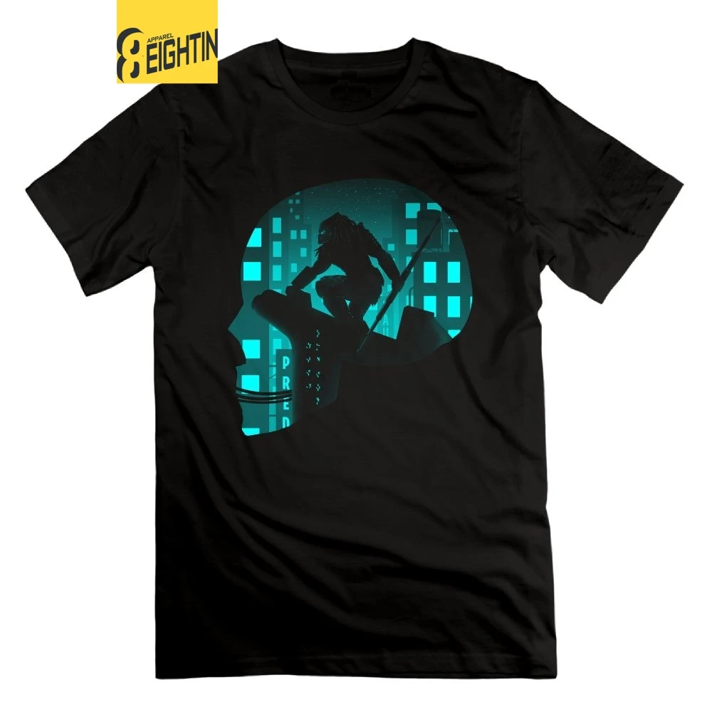 Eightin City Hunter Alien Covenant T Shirts 100% Cotton Mens Tops Classic Fit Tees Novelty Short Sleeve Alien vs Predator
Eightin City Hunter Alien Covenant T Shirts 100% Cotton Mens Tops Classic Fit Tees Novelty Short Sleeve Alien vs Predator