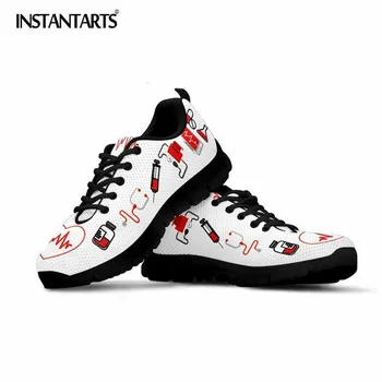 INSTANTARTS Flat Shoes Women Nurse Heart Printing Sneakers for Female Low Top Breathable Mesh Sneakers Teen Girls Kawaii Flats
INSTANTARTS Flat Shoes Women Nurse Heart Printing Sneakers for Female Low Top Breathable Mesh Sneakers Teen Girls Kawaii Flats