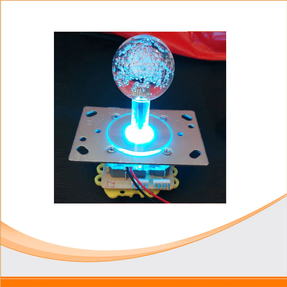 New product Arrival Colorful LED Illuminated Joystick/Bubble Balltop Color Crystal Joystick for Arcade Accessories/Cabinet parts
New product Arrival Colorful LED Illuminated Joystick/Bubble Balltop Color Crystal Joystick for Arcade Accessories/Cabinet parts