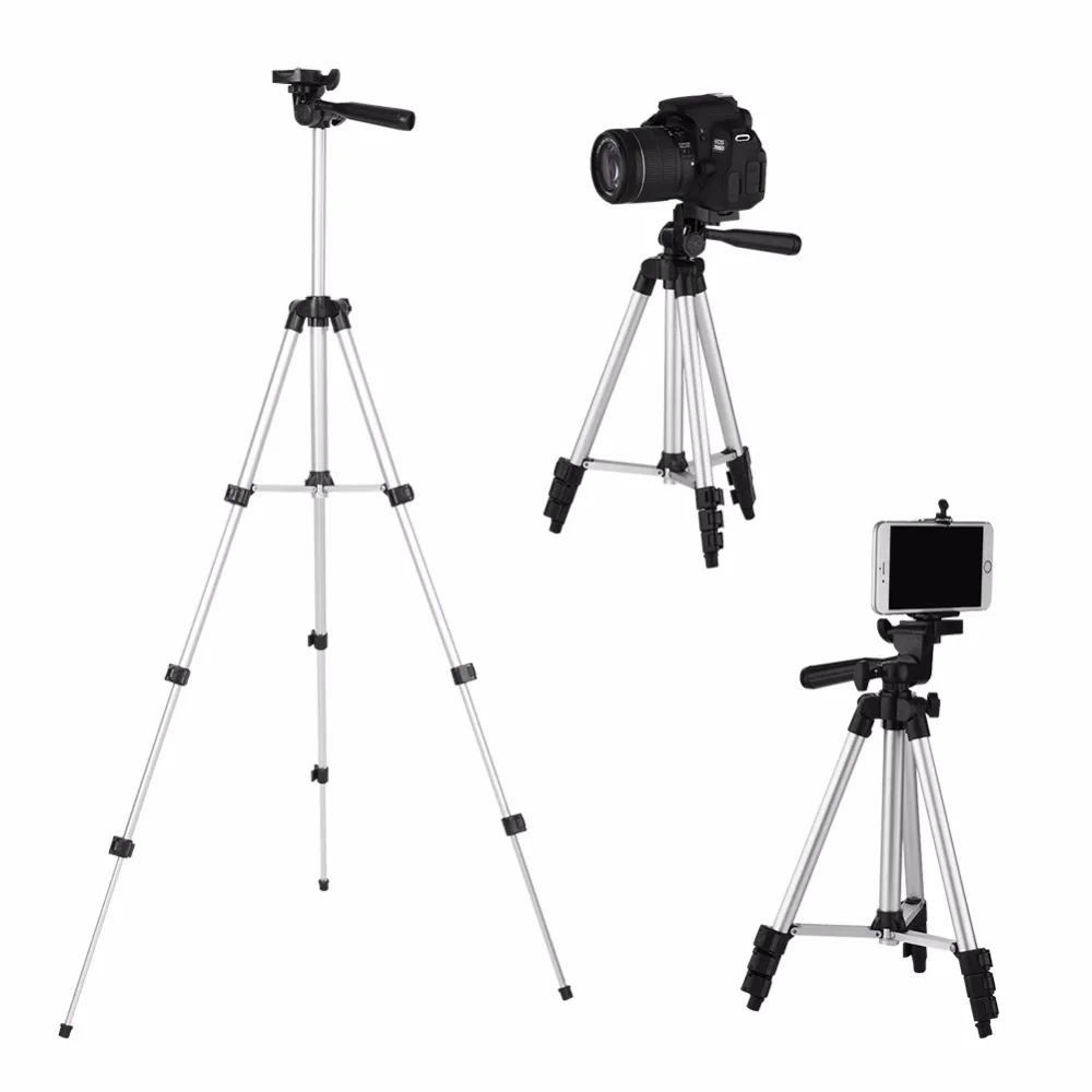 Universal Portable Camera Tripod For iPhone with Rocker Arm Tripod Stand For Canon/Nikon/Sony DSLR Camera Camcorder Tripod 
Universal Portable Camera Tripod For iPhone with Rocker Arm Tripod Stand For Canon/Nikon/Sony DSLR Camera Camcorder Tripod