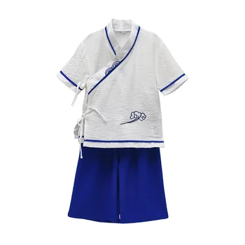 Chinese Style Kids Cosplay Clothes Ancient School Uniform Baby Boys Cotton Linen Costume Stage Performance Tang Suit Clothing
Chinese Style Kids Cosplay Clothes Ancient School Uniform Baby Boys Cotton Linen Costume Stage Performance Tang Suit Clothing