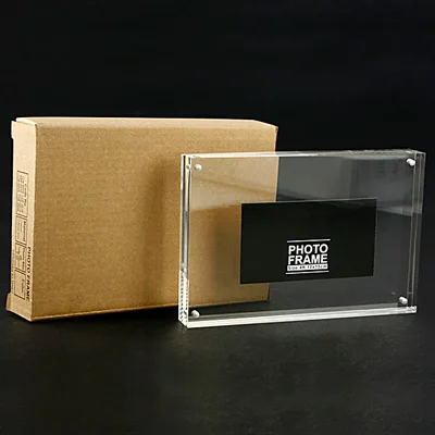 5inch(127*89mm)Magnet Acrylic photo frame transparent picture frame with Magnet-(Thickness:8mm+8mm)
5inch(127*89mm)Magnet Acrylic photo frame transparent picture frame with Magnet-(Thickness:8mm+8mm)