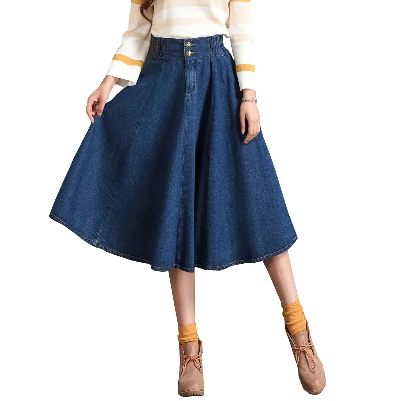 2019 Plus Size Women Skirts 6XL Stretch High Waist A-Line 4XL Women Denim Skirt Big Size Women 7XL Long Skirt Saias Faldas Jupe
2019 Plus Size Women Skirts 6XL Stretch High Waist A-Line 4XL Women Denim Skirt Big Size Women 7XL Long Skirt Saias Faldas Jupe