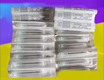 10 pcs 1.6*57mm and 10 pcs 2.0*5.7mm acupuncture massage Triangular needle cupping massage sterilize needles
10 pcs 1.6*57mm and 10 pcs 2.0*5.7mm acupuncture massage Triangular needle cupping massage sterilize needles