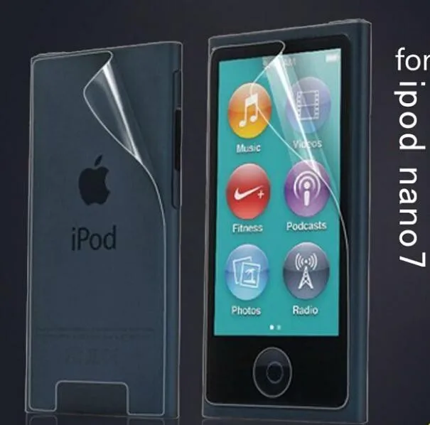 Running Camel 10 pcs/Lot HD Clear Front and Back Screen Protector Protective Guard Film For iPod Nano 7 7G 7th generation
Running Camel 10 pcs/Lot HD Clear Front and Back Screen Protector Protective Guard Film For iPod Nano 7 7G 7th generation