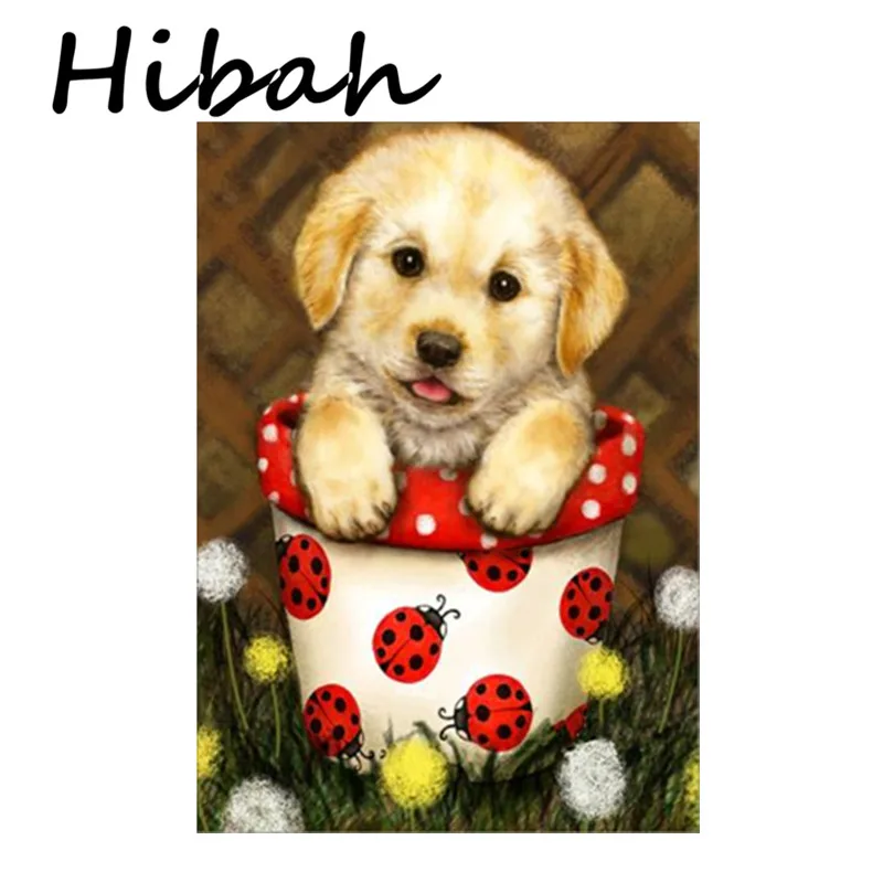 Hibah 5D Diy Diamond Embroidered Cartoon Dog Diamond Cross Stitch Mosaic Home Decor
Hibah 5D Diy Diamond Embroidered Cartoon Dog Diamond Cross Stitch Mosaic Home Decor