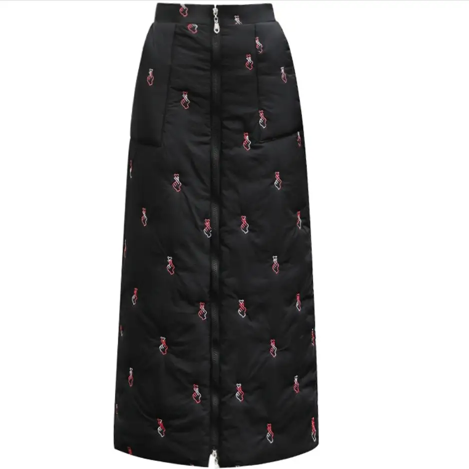 Plus Size 4XL Duck Down Skirt Womens Winter Long Skirts Thicken Warm A Line printed Black Maxi Skirt High Waist
Plus Size 4XL Duck Down Skirt Womens Winter Long Skirts Thicken Warm A Line printed Black Maxi Skirt High Waist