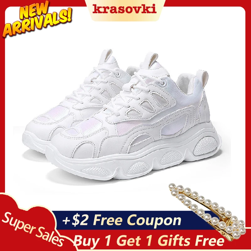 Krasovki Sneakers Women Summer Autumn Student Dropshipping Air Breathing Leisure Korean Edition Increased Fashion Women Shoes
Krasovki Sneakers Women Summer Autumn Student Dropshipping Air Breathing Leisure Korean Edition Increased Fashion Women Shoes