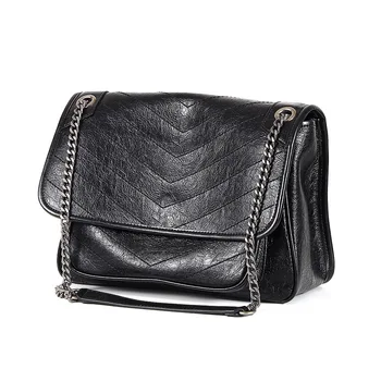 Crossbody bags for women large capacity chain bag oil wax leather vintage messenger bag clutch female purses handbags sac a main
Crossbody bags for women large capacity chain bag oil wax leather vintage messenger bag clutch female purses handbags sac a main