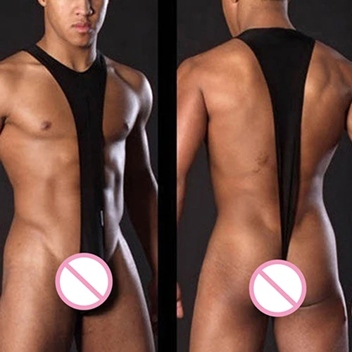New Arrival Men's Sexy Stretch Bodysuit Thong One Piece Underwear Sleepwear Romper Panties
New Arrival Men's Sexy Stretch Bodysuit Thong One Piece Underwear Sleepwear Romper Panties