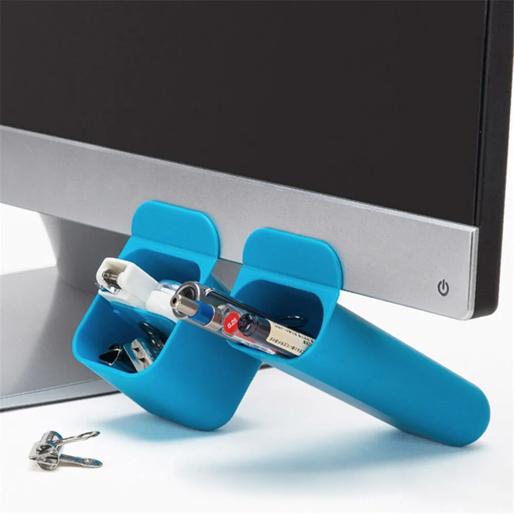 Creativity Computer Monitor Pen Holder Office Desk Stationery Pen Storage Box creative pen holders A30
Creativity Computer Monitor Pen Holder Office Desk Stationery Pen Storage Box creative pen holders A30