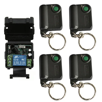 xuanlongyuan DC12V 24V 1CH 10A Universal Wireless Remote Control Switch Relay Receiver Module&RF Remote Control/Garage Doors
xuanlongyuan DC12V 24V 1CH 10A Universal Wireless Remote Control Switch Relay Receiver Module&RF Remote Control/Garage Doors