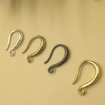 20pcs 10x15mm Small Earring Hook Clasp For Diy Jewelry Making Flower Carved Earwire Findings Gold silver Antique bronze color 
20pcs 10x15mm Small Earring Hook Clasp For Diy Jewelry Making Flower Carved Earwire Findings Gold silver Antique bronze color