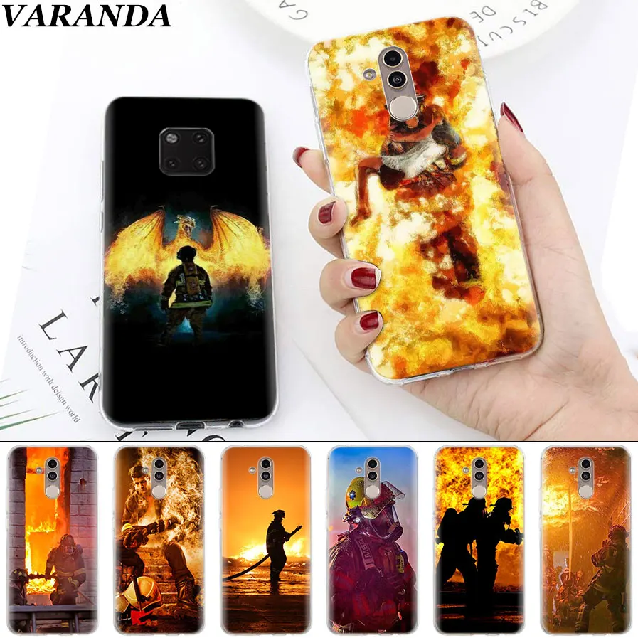 Firefighter Heroes Soft Cases for Huawei Mate 10 20 Pro Mate 20 Lite P20 P30 Lite P Smart Plus Case Coque
Firefighter Heroes Soft Cases for Huawei Mate 10 20 Pro Mate 20 Lite P20 P30 Lite P Smart Plus Case Coque