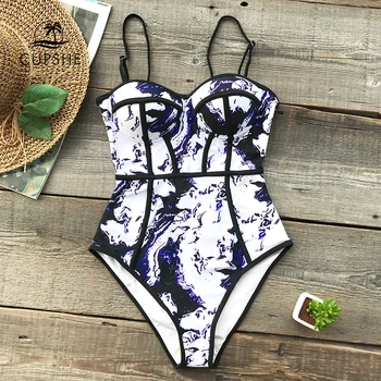 CUPSHE Tie-dye One-piece Swimsuit Women Sexy Heart Neck Moulded Push Up Monokini 2020 Girl Beach Slim Bathing Suit Swimwear
CUPSHE Tie-dye One-piece Swimsuit Women Sexy Heart Neck Moulded Push Up Monokini 2020 Girl Beach Slim Bathing Suit Swimwear