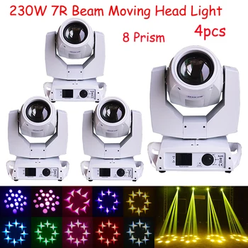 4pcs White 230W 7R Shapy Beam Moving Head Light DMX DJ Moving Head Light Shipping from US Warehouse
4pcs White 230W 7R Shapy Beam Moving Head Light DMX DJ Moving Head Light Shipping from US Warehouse