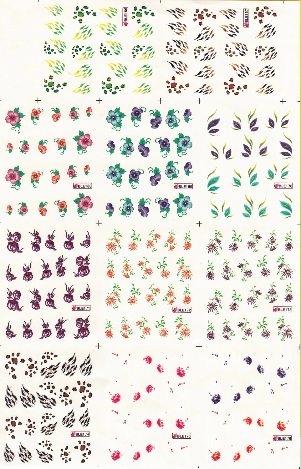 11 PACK/ LOT WATER DECAL NAIL ART NAIL STICKER FLOWER GRASS LEOPARD WALL FLOWER PEACH BLE166-176
11 PACK/ LOT WATER DECAL NAIL ART NAIL STICKER FLOWER GRASS LEOPARD WALL FLOWER PEACH BLE166-176