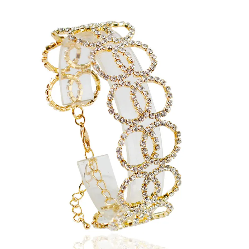F&U Unique Design 2016 Fine Zircon Bracelet Multilayers Double Layers Circle Full Crystal Loop Romantic Wedding Fine Bracelets
F&U Unique Design 2016 Fine Zircon Bracelet Multilayers Double Layers Circle Full Crystal Loop Romantic Wedding Fine Bracelets