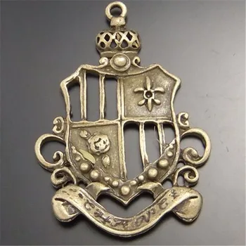 GraceAngie 15PCS Vintage Style Bronze Look Jewellry Pendant School Logo 41*32*4MM 02406
GraceAngie 15PCS Vintage Style Bronze Look Jewellry Pendant School Logo 41*32*4MM 02406