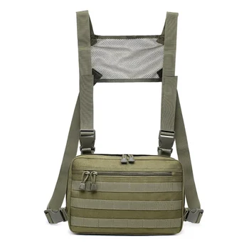 2019 New Chest Bag Adjustable Oxford Tactical Chest Rig Hip Hop Streetwear Functional Shoulder Bag Waist Packs
2019 New Chest Bag Adjustable Oxford Tactical Chest Rig Hip Hop Streetwear Functional Shoulder Bag Waist Packs