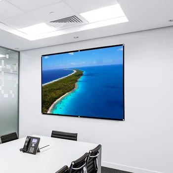 Portable Diagonal Projection Screen Foldable Projector Screen For 3D Full HD 16:9 White 60-136 Inch Home Theater Cinema Movies
Portable Diagonal Projection Screen Foldable Projector Screen For 3D Full HD 16:9 White 60-136 Inch Home Theater Cinema Movies