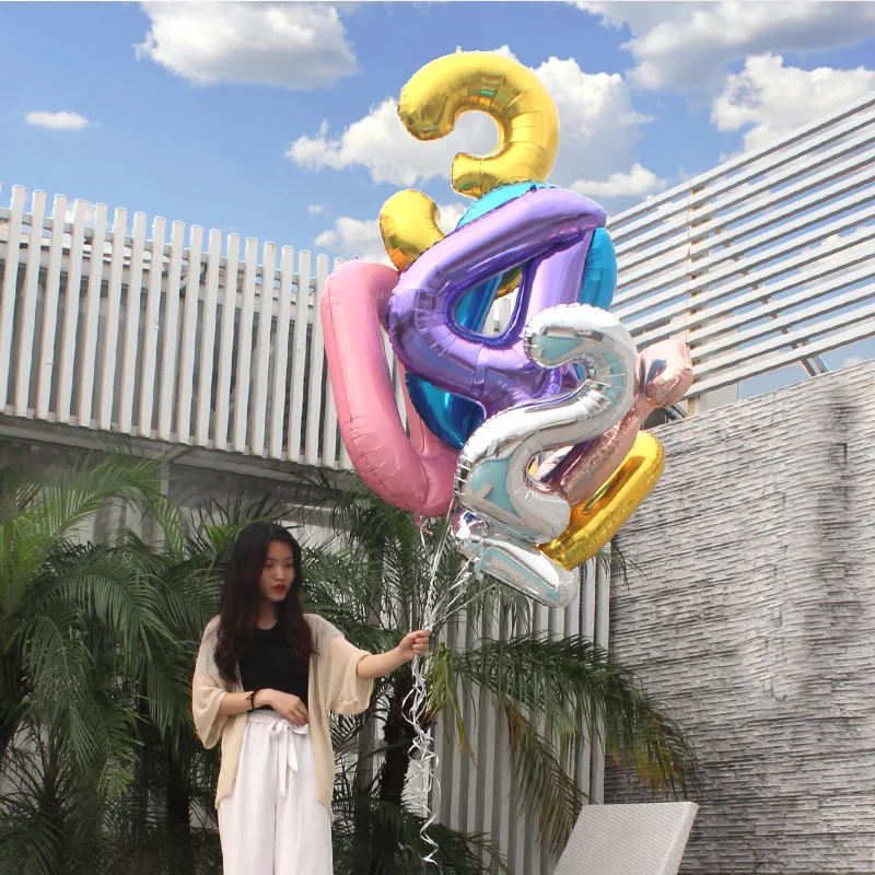 10pcs 40inch Green Red Black Foil Number Balloons New Digital Helium Globos Birthday Party Wedding Decoration Baby Shower
10pcs 40inch Green Red Black Foil Number Balloons New Digital Helium Globos Birthday Party Wedding Decoration Baby Shower