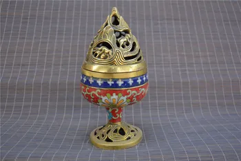 Collectable Qing Dynasty Cloisonne&brass Incense Stove\Censer,Oriental, Far Eastern, Asian,Decoration,Free Shipping
Collectable Qing Dynasty Cloisonne&brass Incense Stove\Censer,Oriental, Far Eastern, Asian,Decoration,Free Shipping