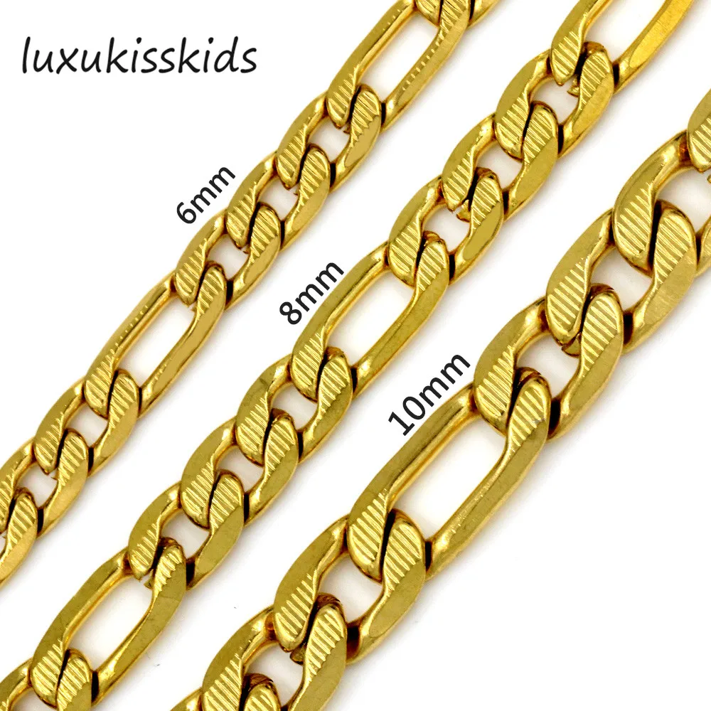 LUXUKISSKIDS Necklace Choker/Long 6/8/10MM Vintage Punk Mix/Silver/Gold Color Miami Chain Hip Hop Necklaces Gift For Women/Men
LUXUKISSKIDS Necklace Choker/Long 6/8/10MM Vintage Punk Mix/Silver/Gold Color Miami Chain Hip Hop Necklaces Gift For Women/Men