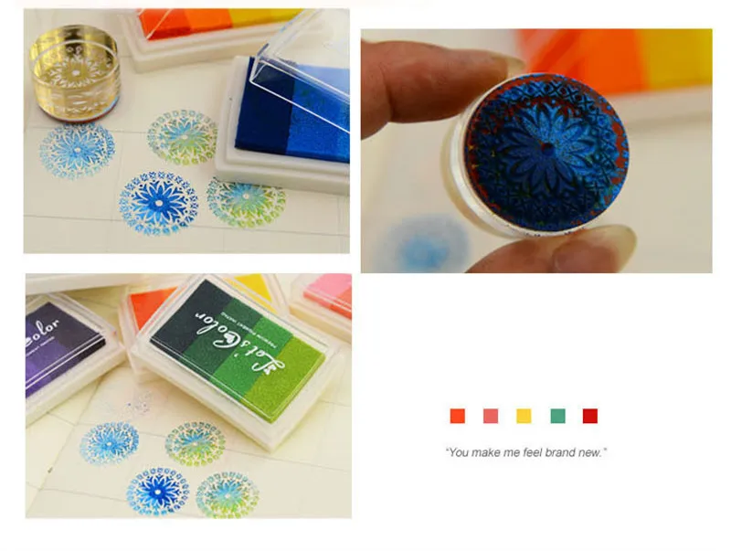 New Hot Selling DIY Oil Scrapbook Albums Gradient Stamp Set Ink Pad Inkpad Craft Tin
New Hot Selling DIY Oil Scrapbook Albums Gradient Stamp Set Ink Pad Inkpad Craft Tin