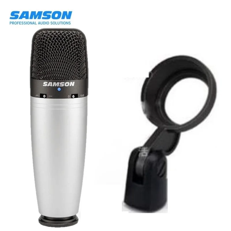 Микрофон SAMSON C03 конденсаторный многообразный для записи вокала акустики