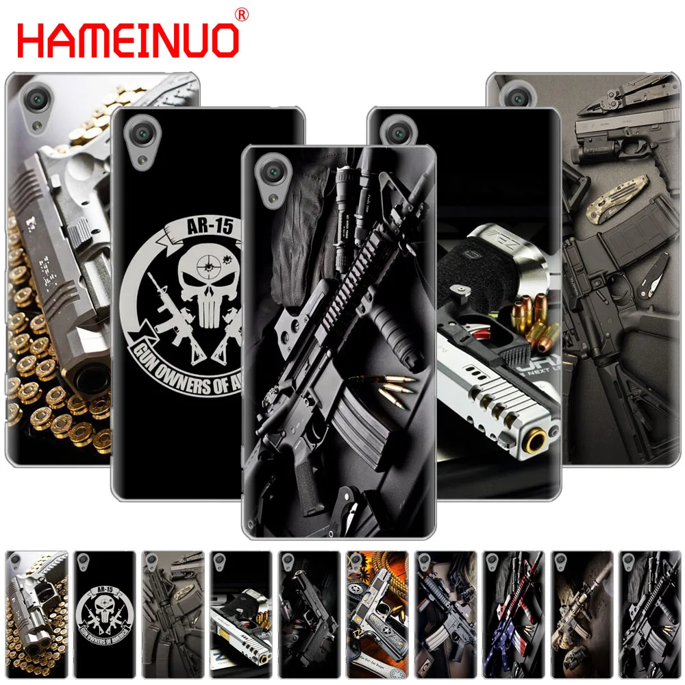 Nice Weapons Rifle Guns Sniper pistol bullet fashion phone Case for sony xperia z2 z3 z4 z5 mini plus aqua M4 M5 E4 E5 E6 C4 C5
Nice Weapons Rifle Guns Sniper pistol bullet fashion phone Case for sony xperia z2 z3 z4 z5 mini plus aqua M4 M5 E4 E5 E6 C4 C5
