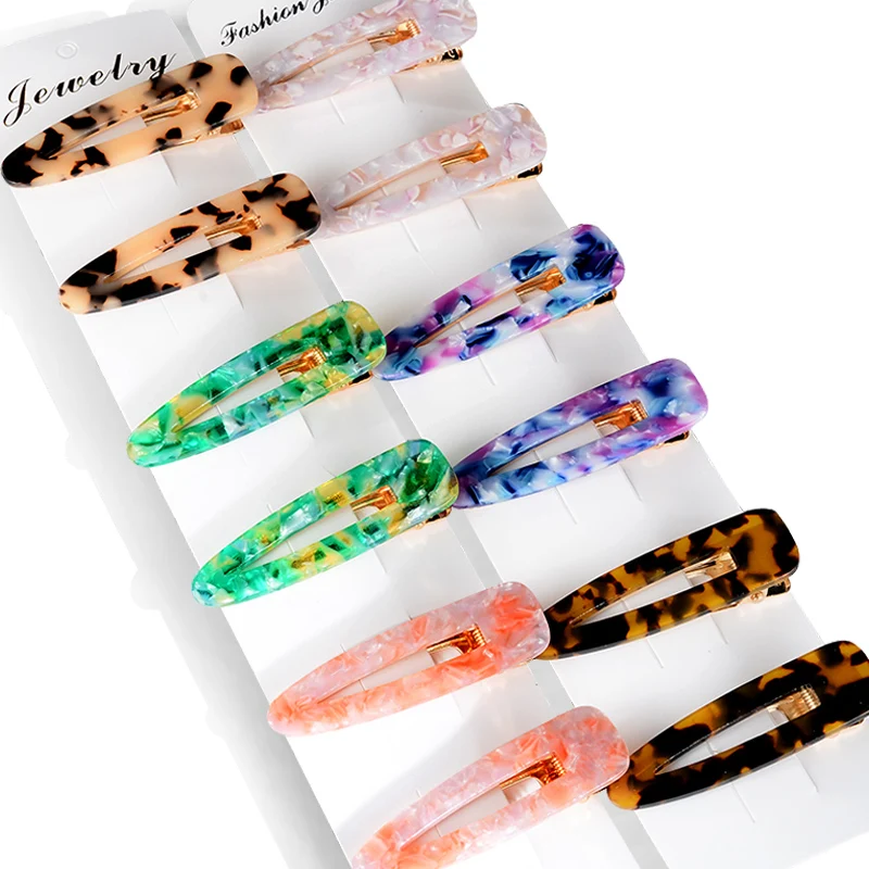 Women Tortoiseshell Hair Clip for Lady Girls Pin Hair Clip Hairpins Geometric Resin Barrettes Hair Pins za Jewelry Accessories
Women Tortoiseshell Hair Clip for Lady Girls Pin Hair Clip Hairpins Geometric Resin Barrettes Hair Pins za Jewelry Accessories