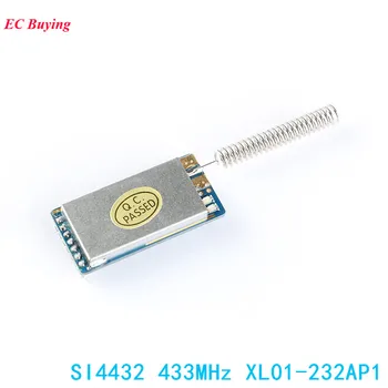 SI4432 433MHz Wireless Serial Transceiver Module 433mhz Transmitter 433Mhz Receiver Baord SI4432 Wireless Transmission UART TTL
SI4432 433MHz Wireless Serial Transceiver Module 433mhz Transmitter 433Mhz Receiver Baord SI4432 Wireless Transmission UART TTL