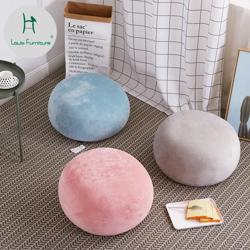 Louis Fashion Stools & Ottomans Japanese Creative Slacker Cute Children Small Sofa Single Bedroom Tatami Bean Bag Cushion
Louis Fashion Stools & Ottomans Japanese Creative Slacker Cute Children Small Sofa Single Bedroom Tatami Bean Bag Cushion